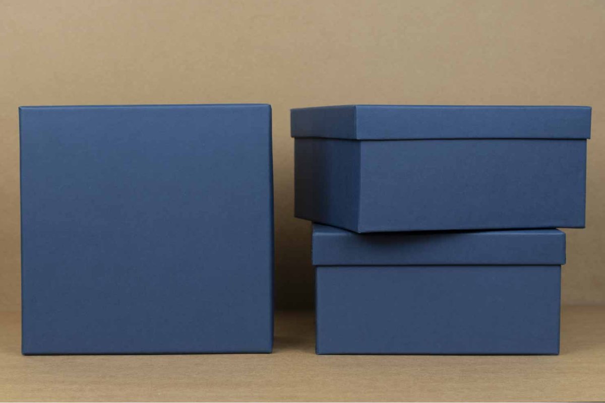 Blue Rigid Gift Box Main image