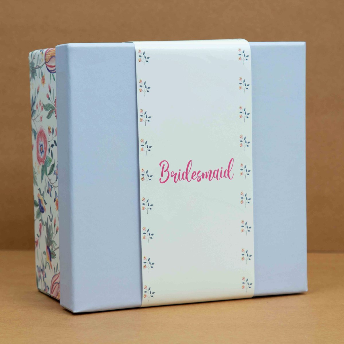 Chintz Floral Bridesmaid Box with Sleeve Main image