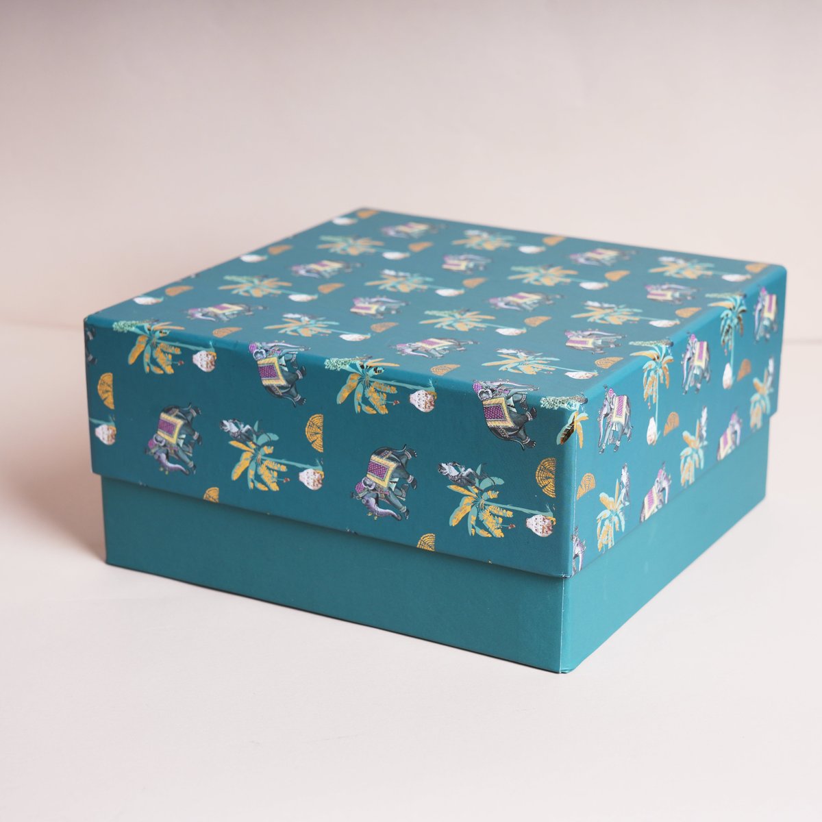 Van Mahal Gold Foil Box Persian Green Main image