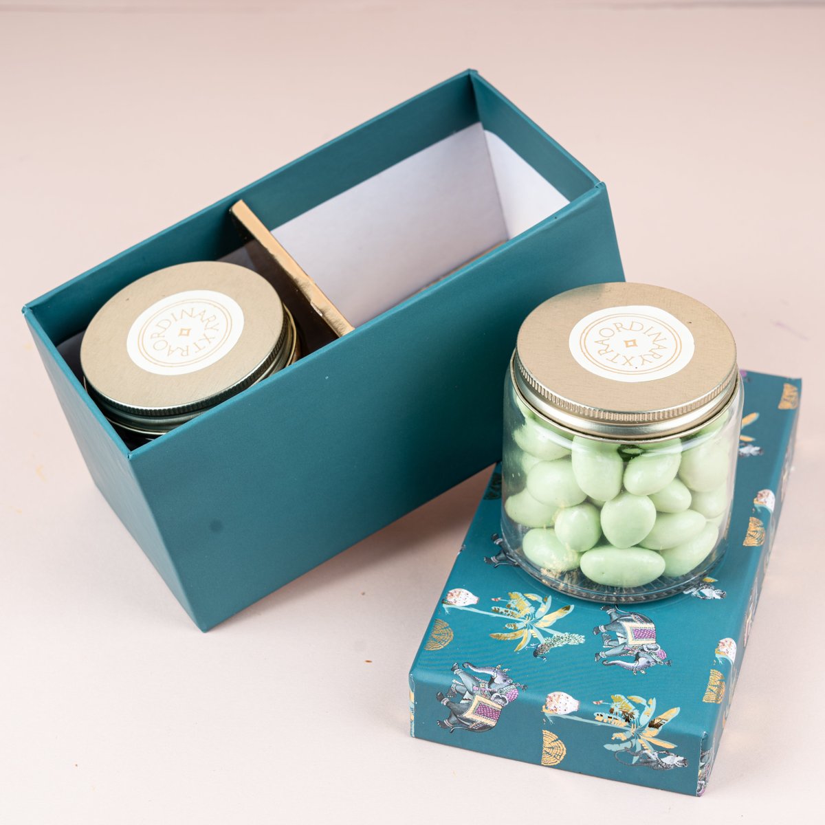 Jar Box of 2 Van Mahal Persian Green Main image
