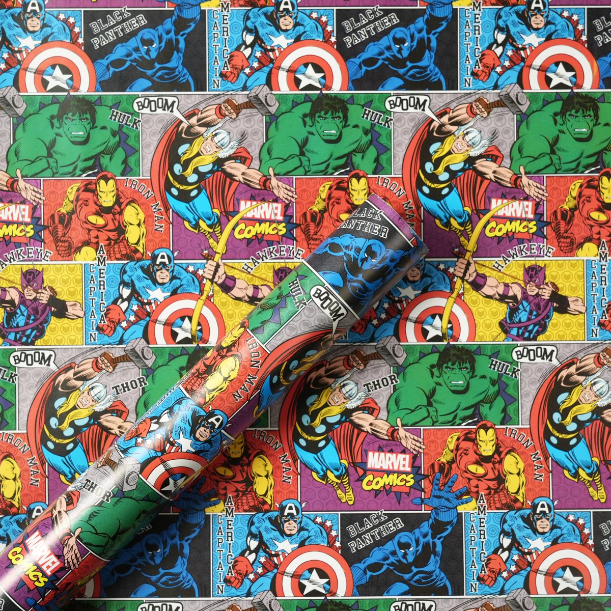 Comic Heroes Wrapping Roll Main image