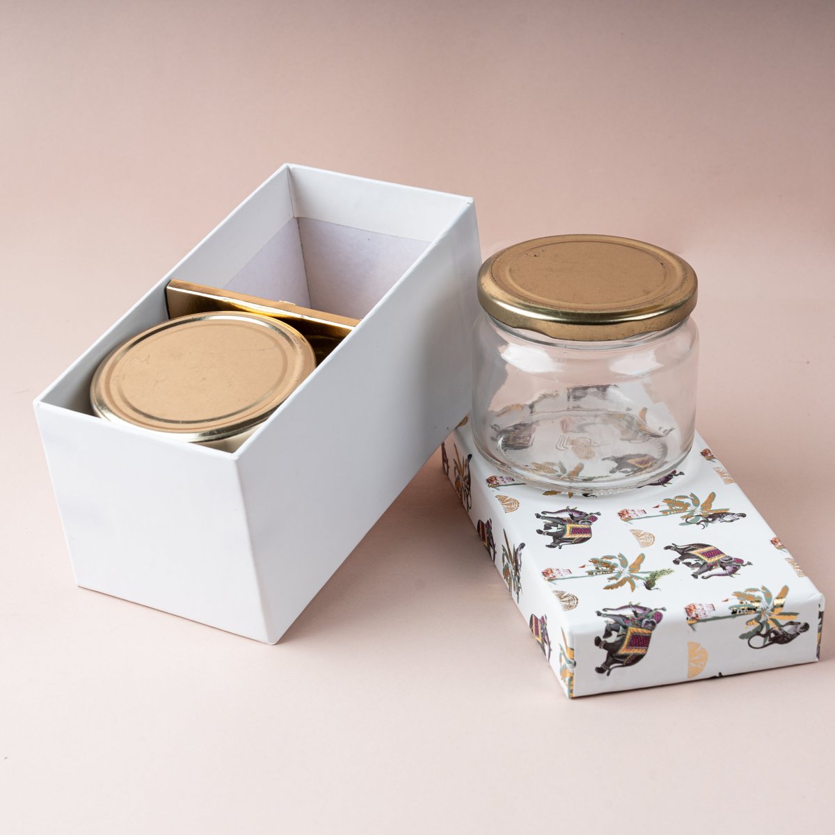Jar Box of 2 Van Mahal Ivory Main image