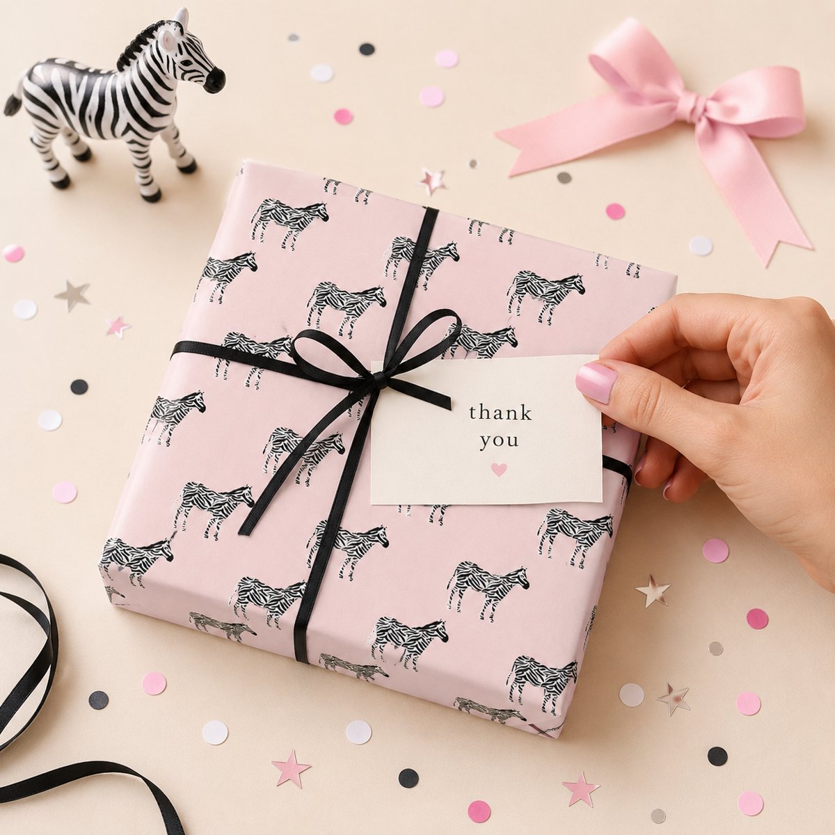 Zebra Dream Wrapping Roll Main image